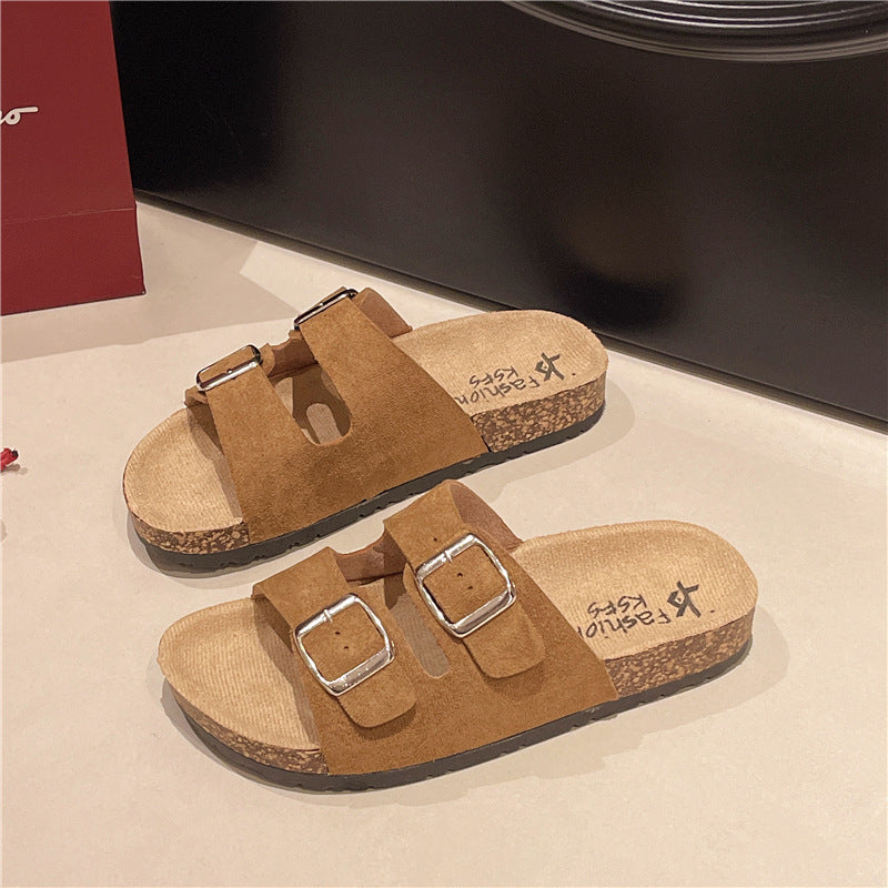 Men's Double Buckle Comfort Sandals