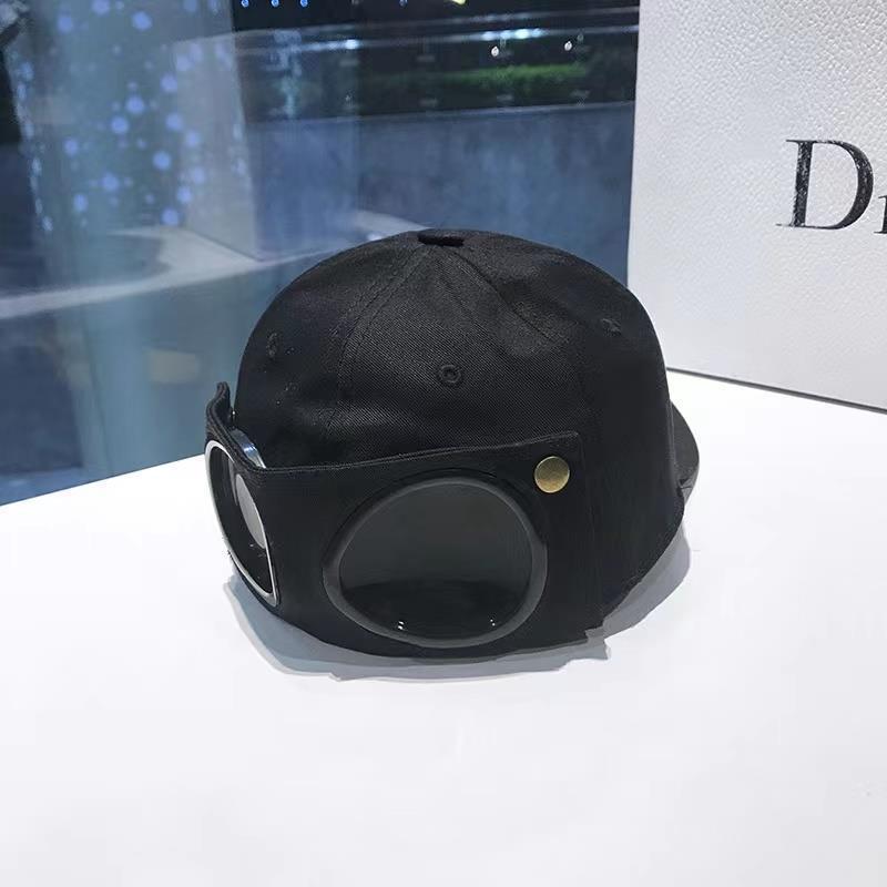 Fold-Down Goggle Visor Cap
