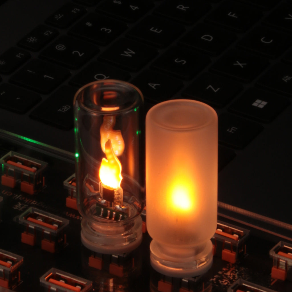 Realistic Flame LED Night Lamp