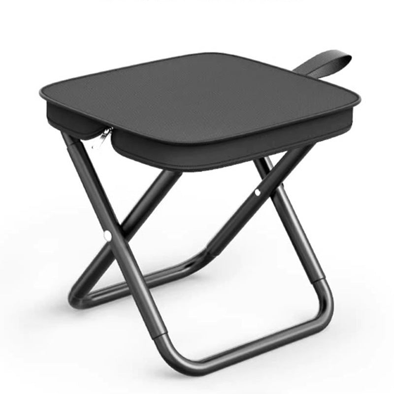 Foldable stool for outdoor camping, picnics, and fishing