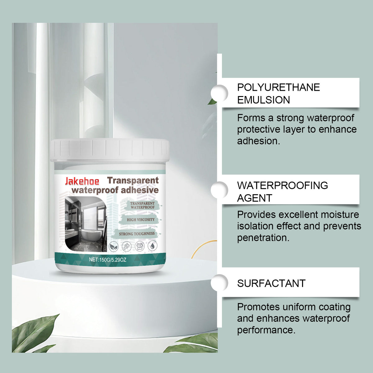Transparent Waterproof Sealant