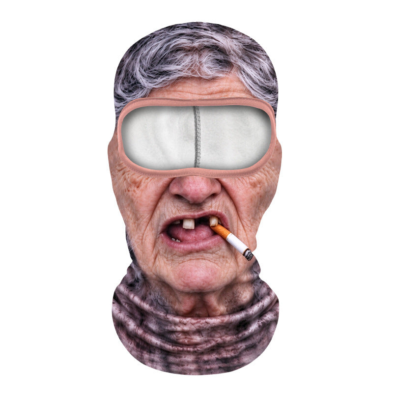 Novelty Full-Cover Outdoor Face Mask