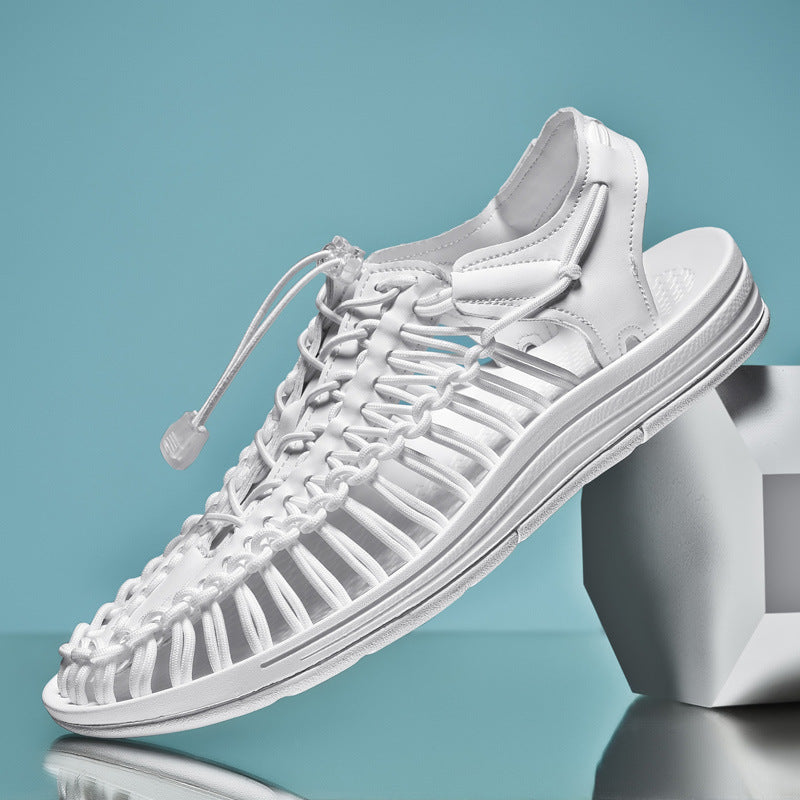 Men's Elastic Woven Comfort Shoes