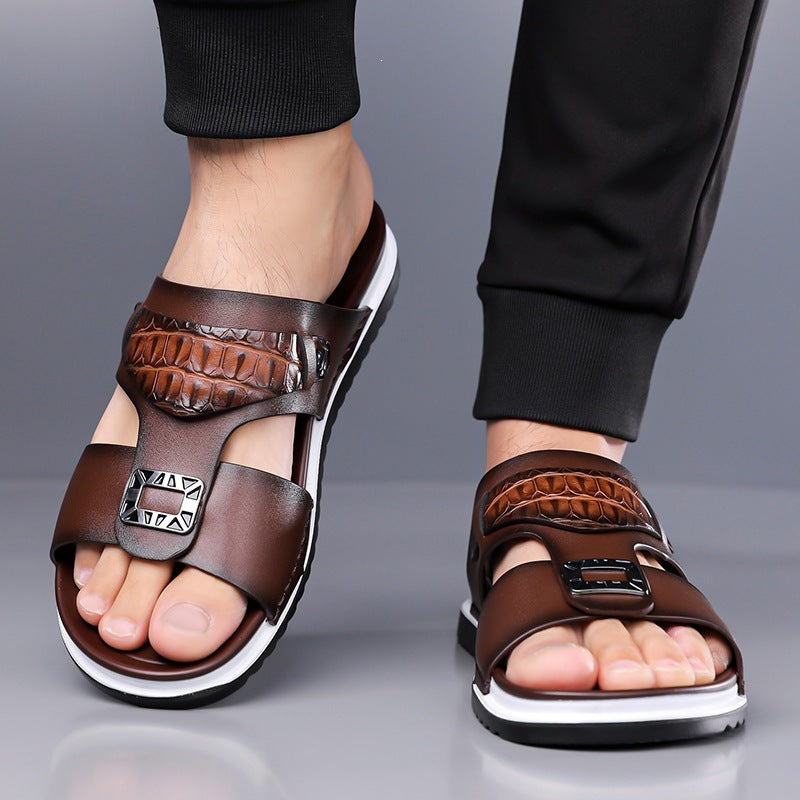 Comfortable Leather Everyday Sandals