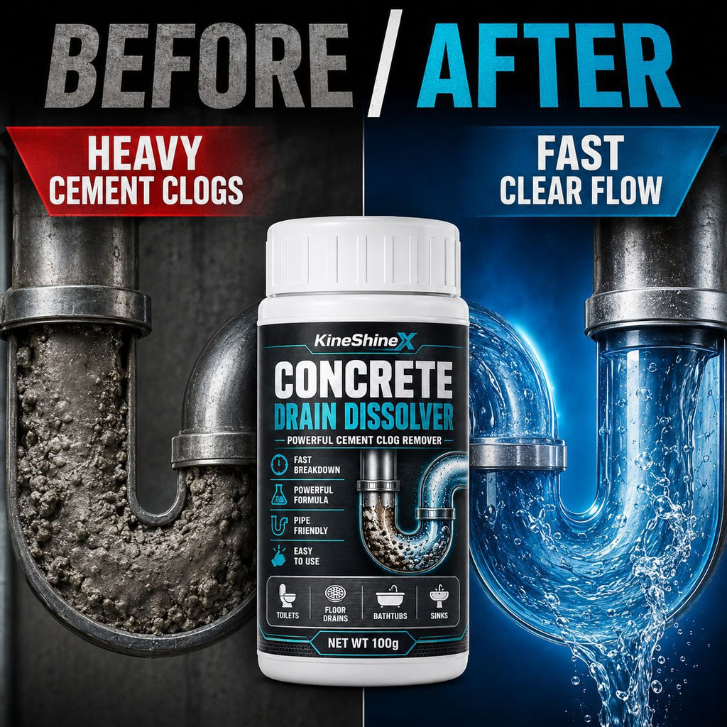 Concrete Residue Drain Dissolver