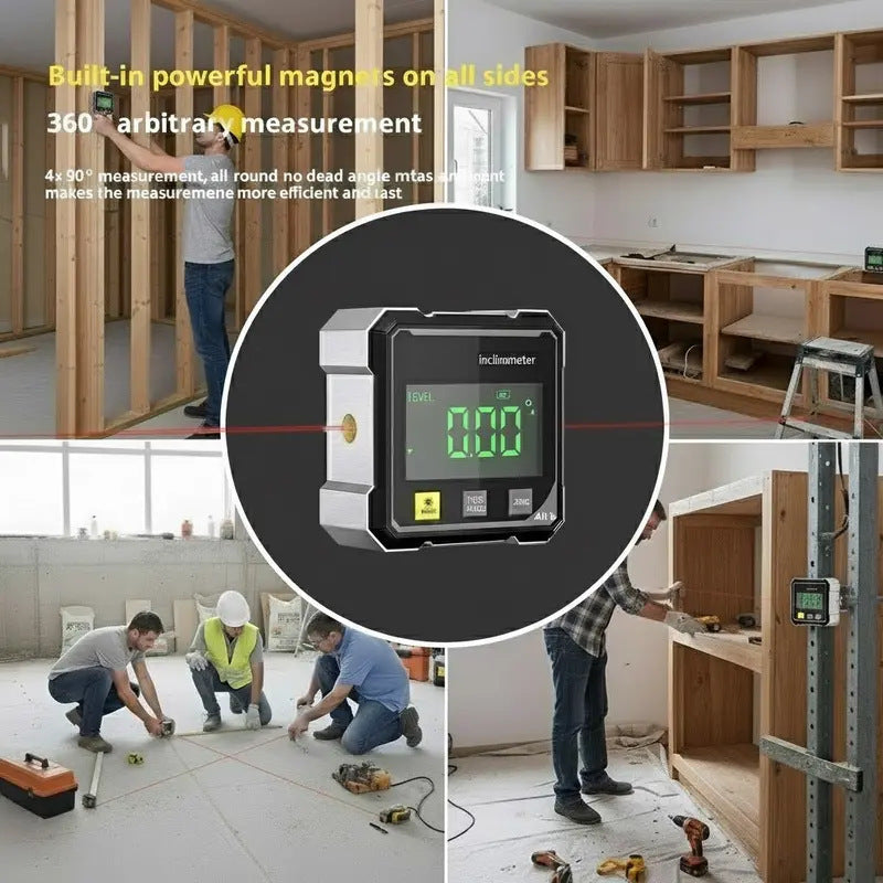 Rechargeable Laser Digital Inclinometer