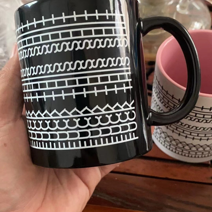 Personalized Pattern Ceramic Coffee Mug