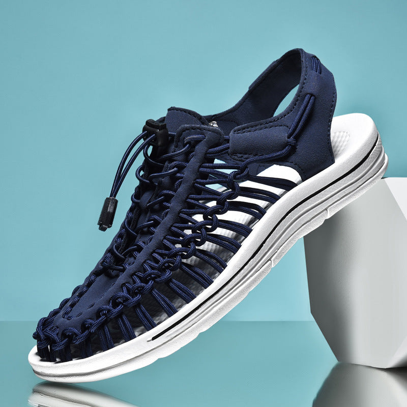 Men's Elastic Woven Comfort Shoes