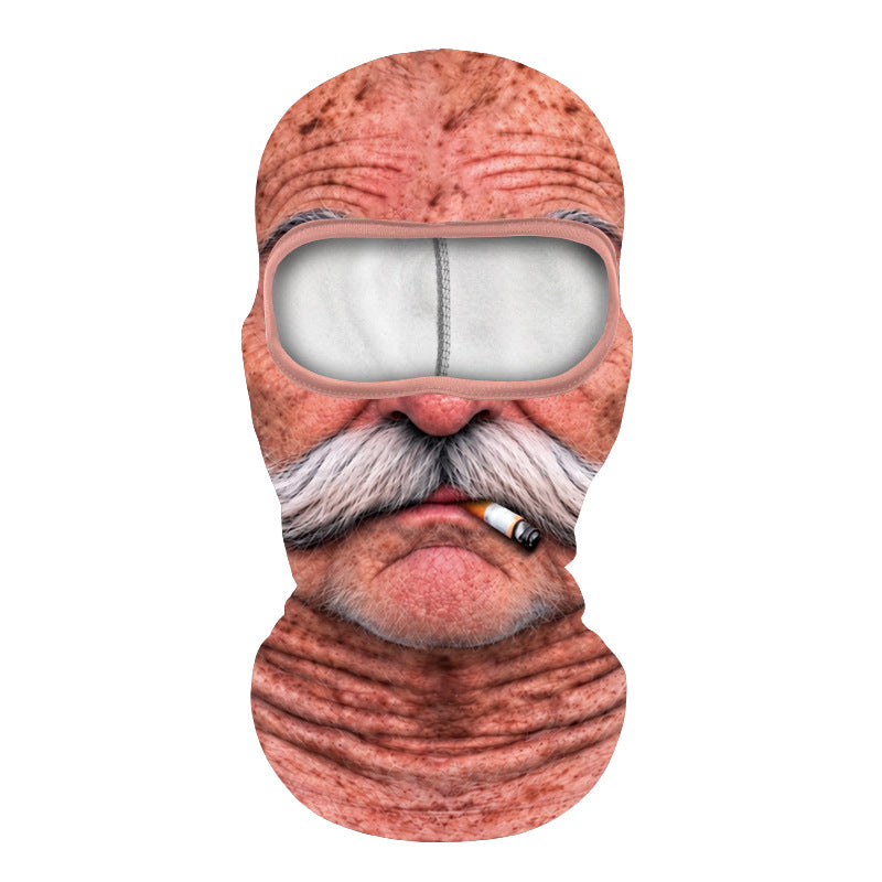 Novelty Full-Cover Outdoor Face Mask