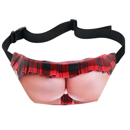 Funny 3D Body Print Fanny Pack