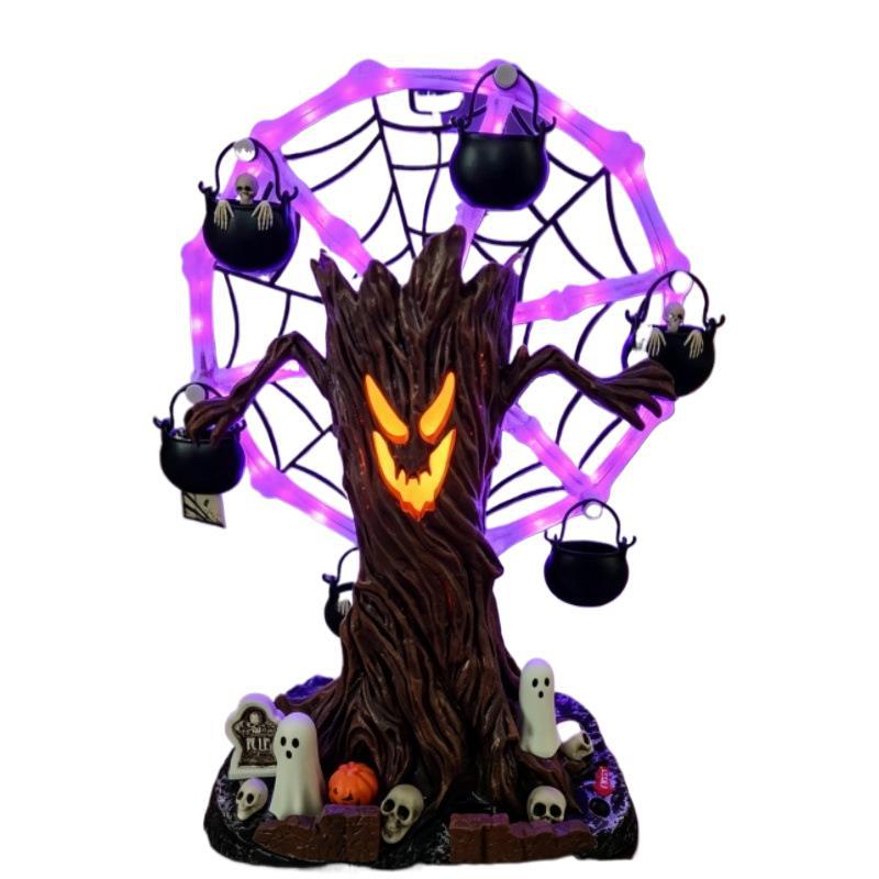 LED Haunted Tree Ferris Wheel Decor