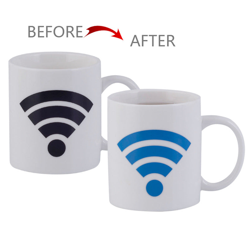 Heat-Reveal Color-Changing Mug