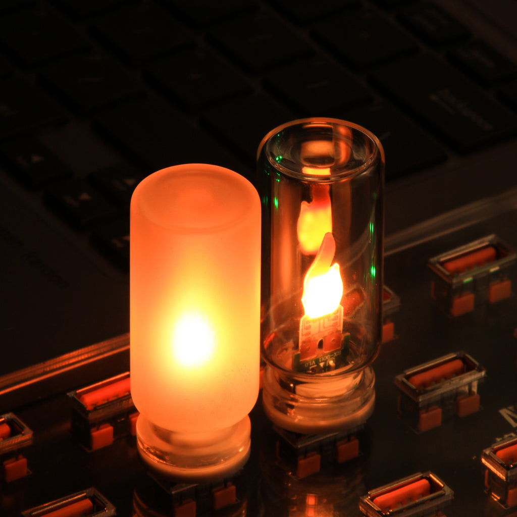 Realistic Flame LED Night Lamp