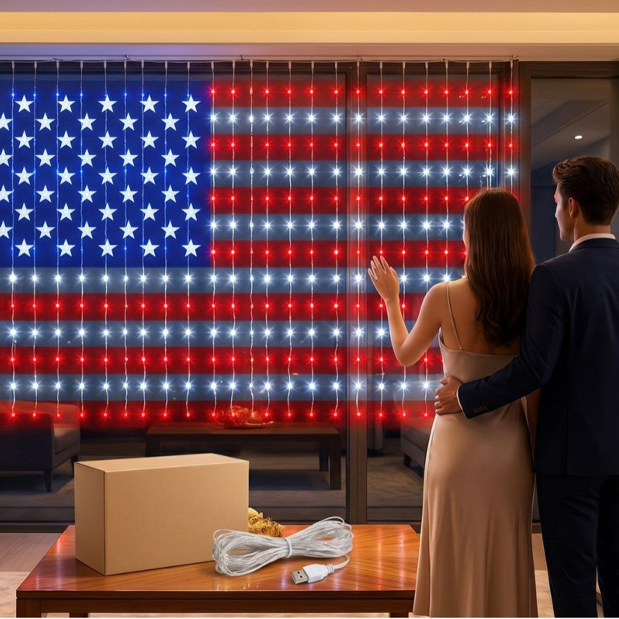 Flag LED Curtain Lights