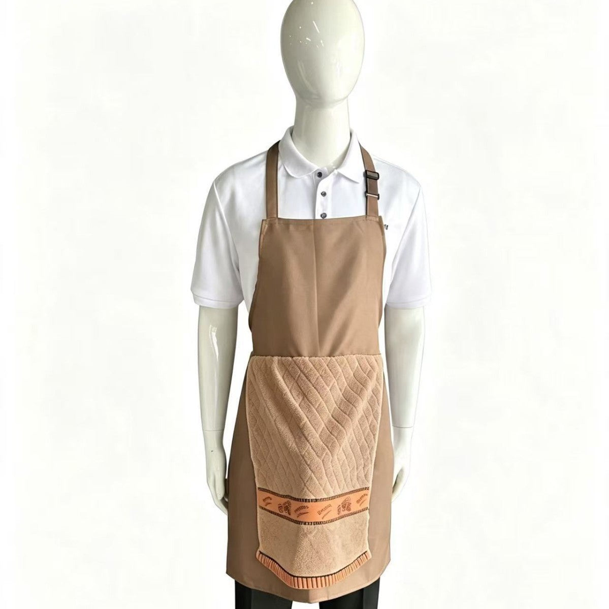 Novelty BBQ Apron with Hidden Surprise Towel
