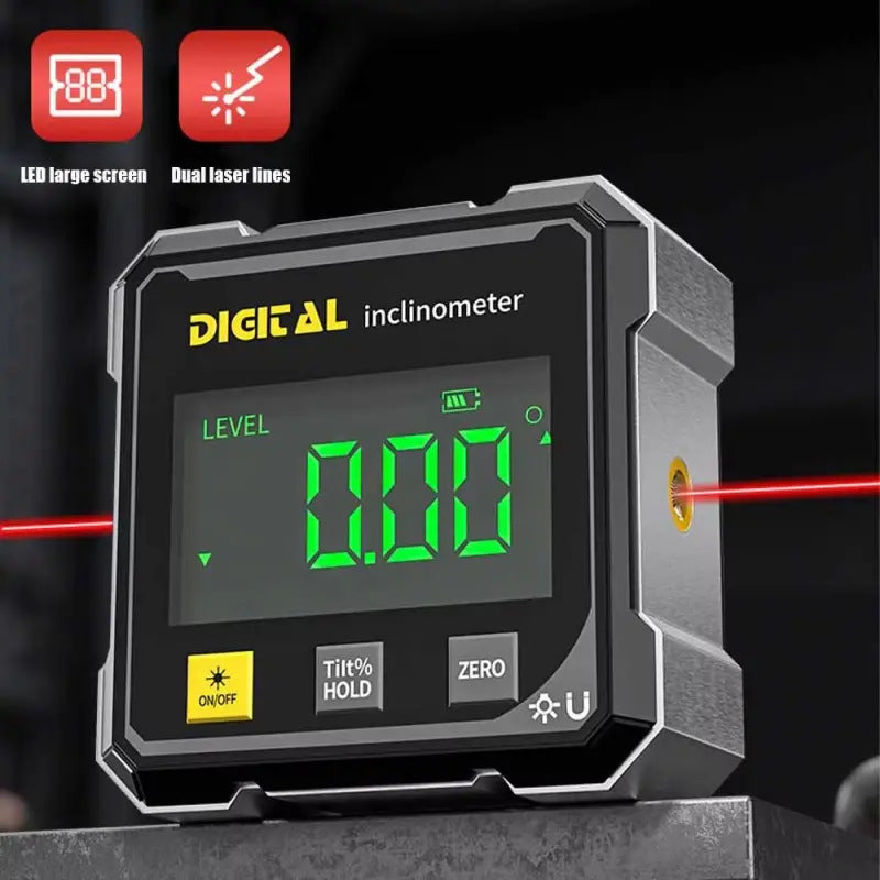 Rechargeable Laser Digital Inclinometer