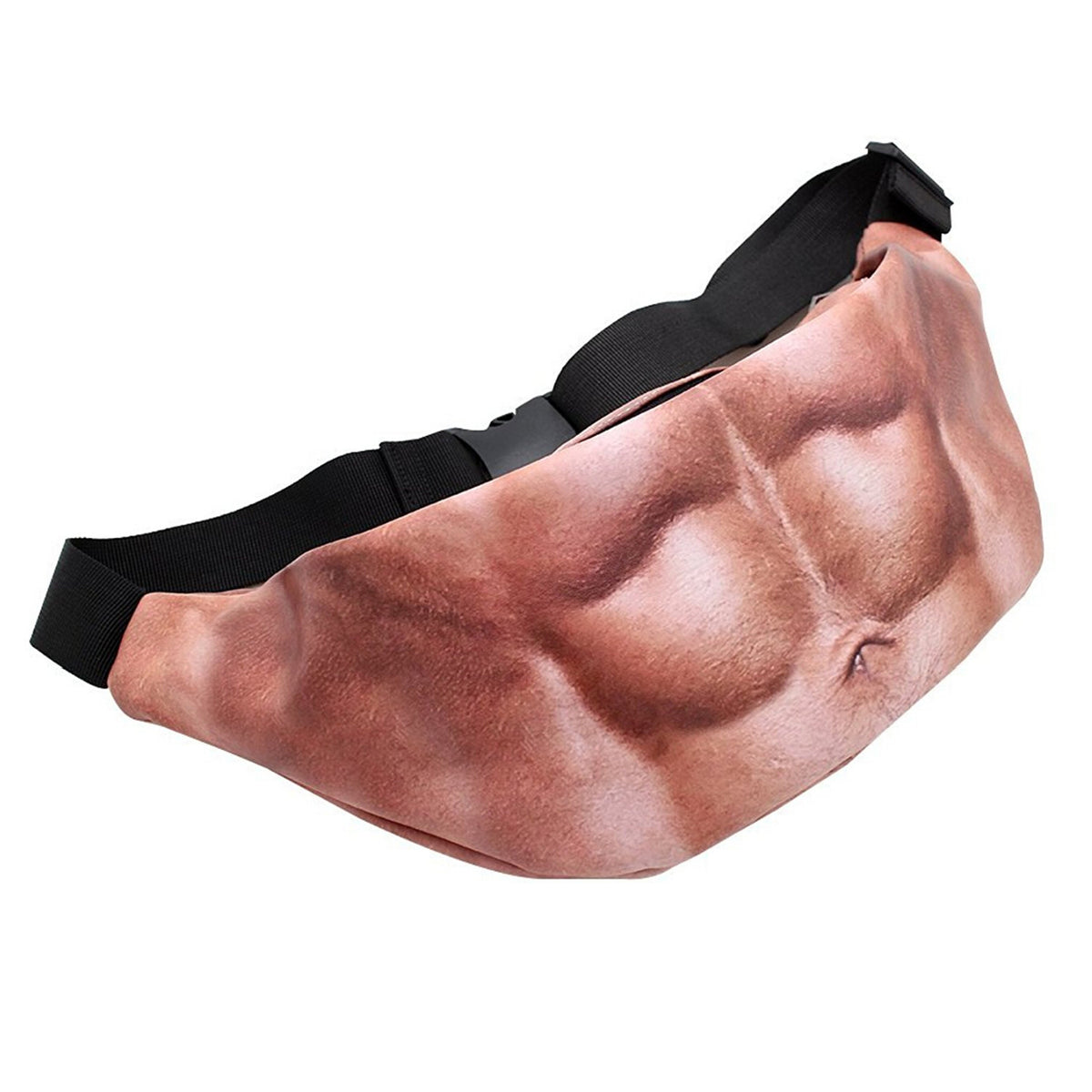 Funny 3D Body Print Fanny Pack