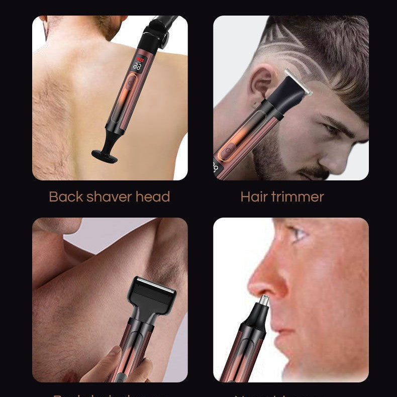 Men's 5-in-1 Rechargeable All-Over Grooming Kit