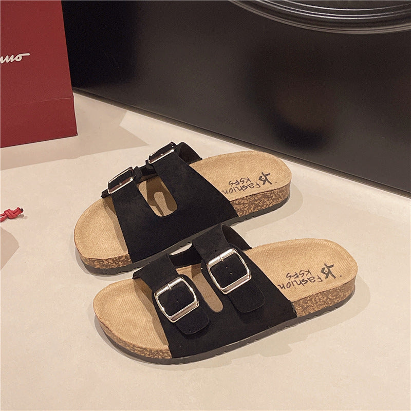 Men's Double Buckle Comfort Sandals