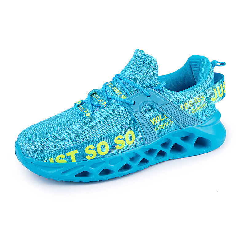 Men's Breathable Knit Cushion Running Shoes