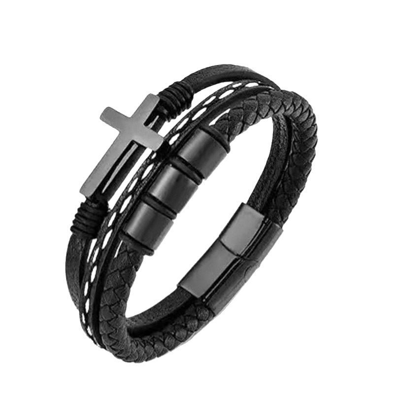 Guardian Cross Bracelet
