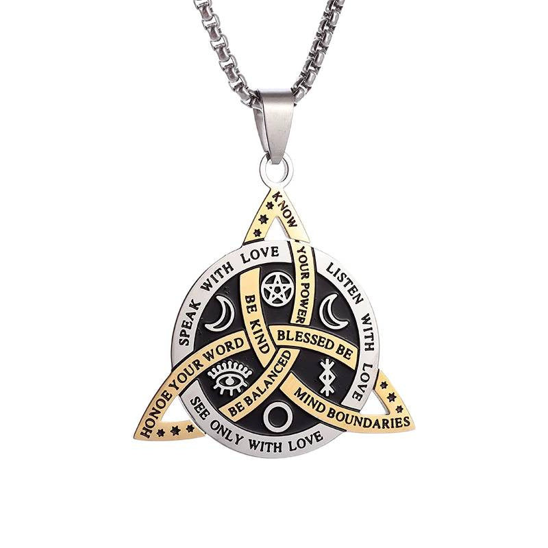 Celtic knot necklace