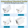 3-Port Retractable Fast Charger