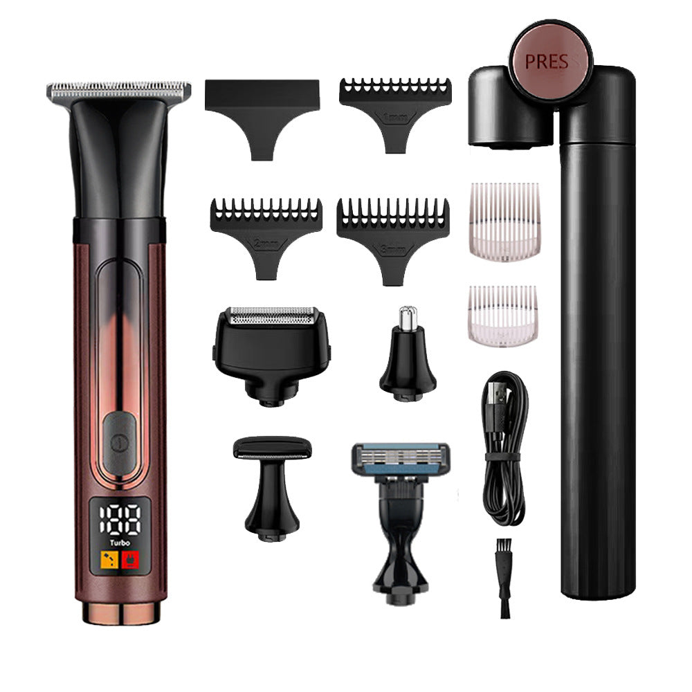 Men's 5-in-1 Rechargeable All-Over Grooming Kit