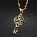 Vintage Celtic Knot Cross Pendant