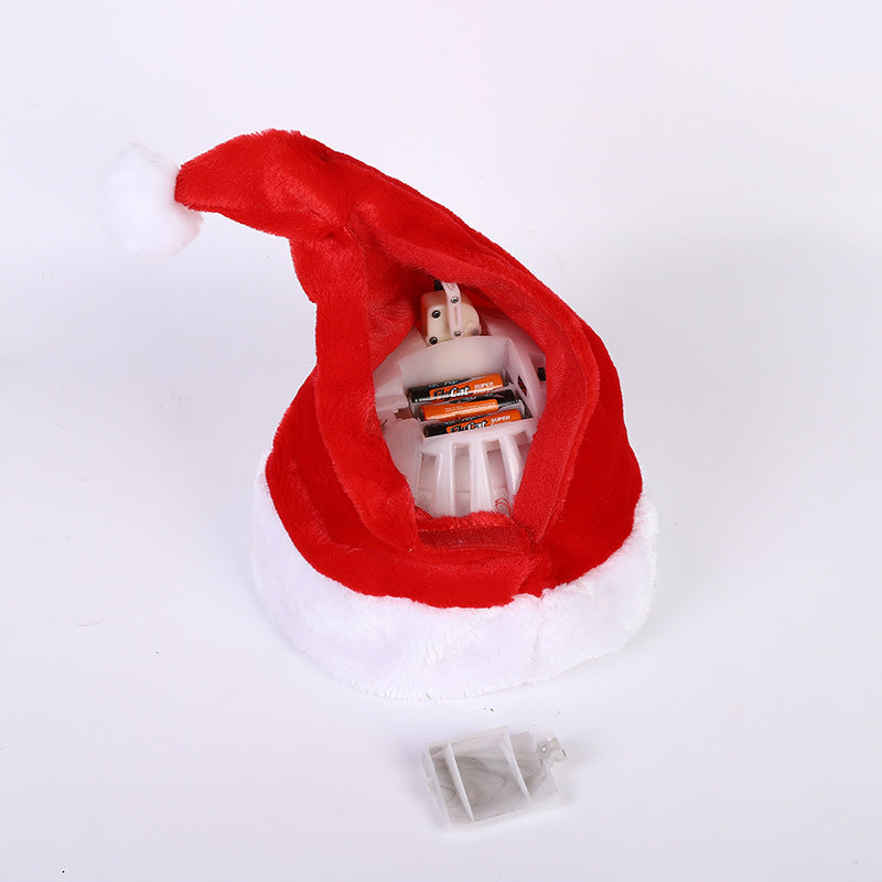 Wiggling Santa Party Hat