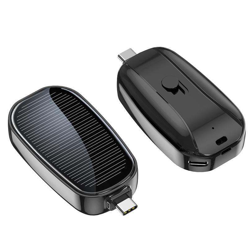 Solar-Assisted Keychain Power Bank
