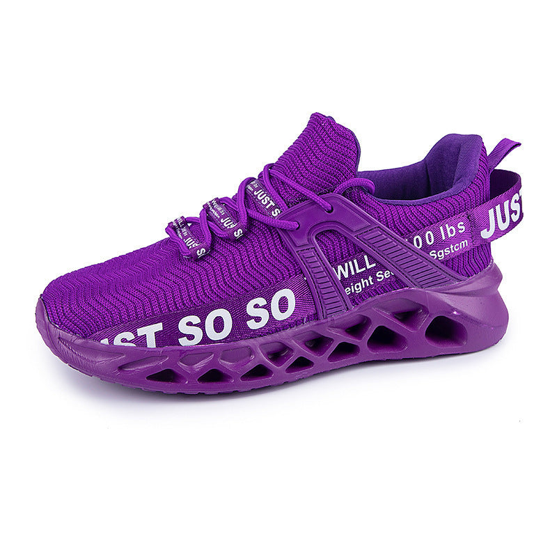 Men's Breathable Knit Cushion Running Shoes
