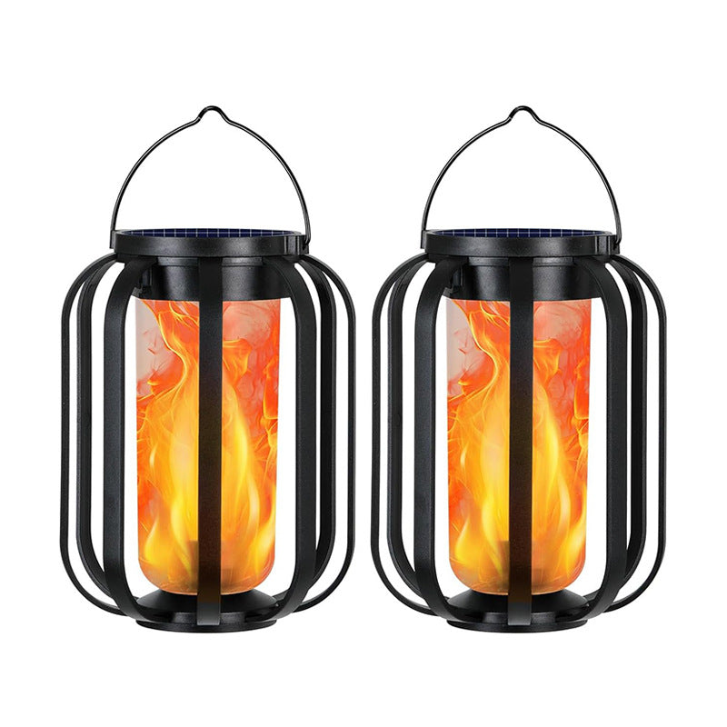 Solar USB Flame Camping Lantern