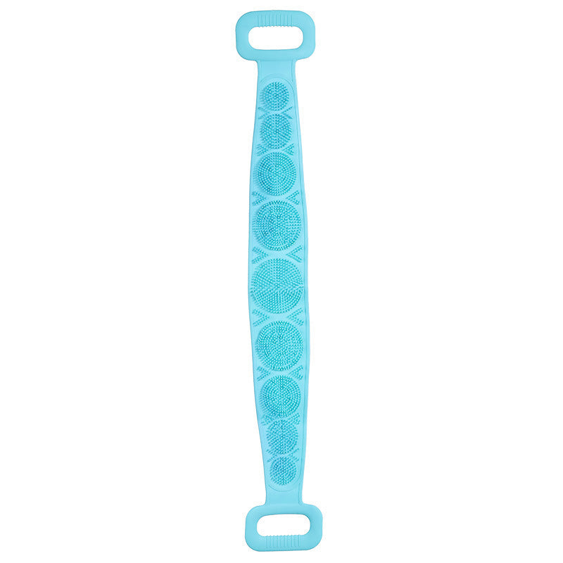 Dual-Sided Back Scrubber Strap