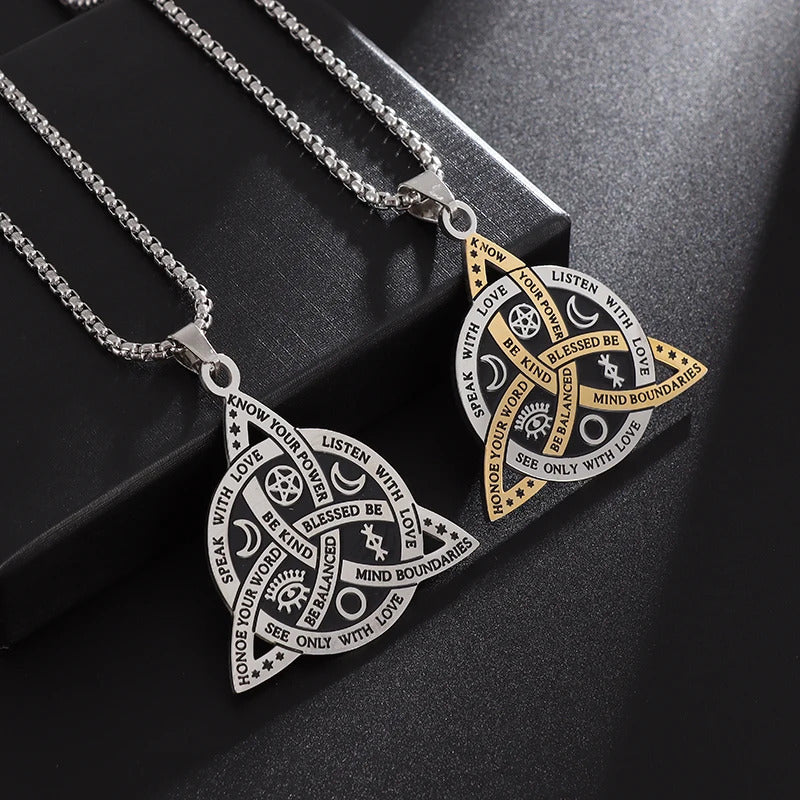 Celtic knot necklace
