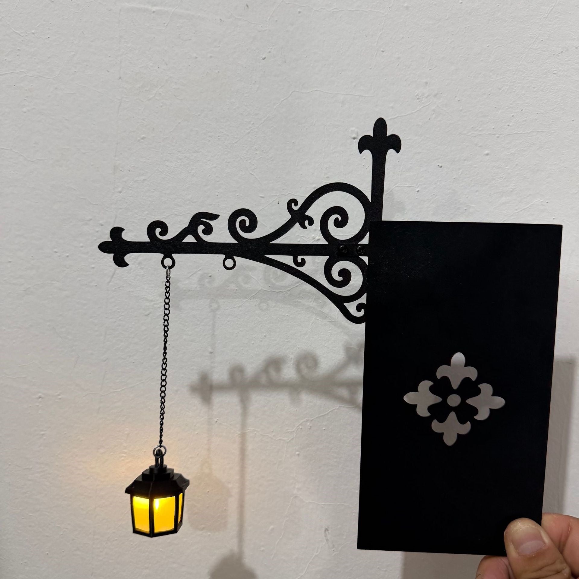 Halloween Shelf Hanging Light Decor
