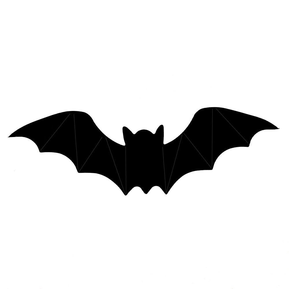 Glow In The Dark Bat Wall Decor Set