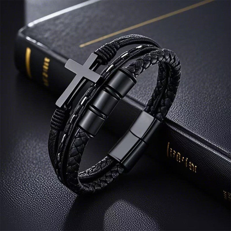 Guardian Cross Bracelet