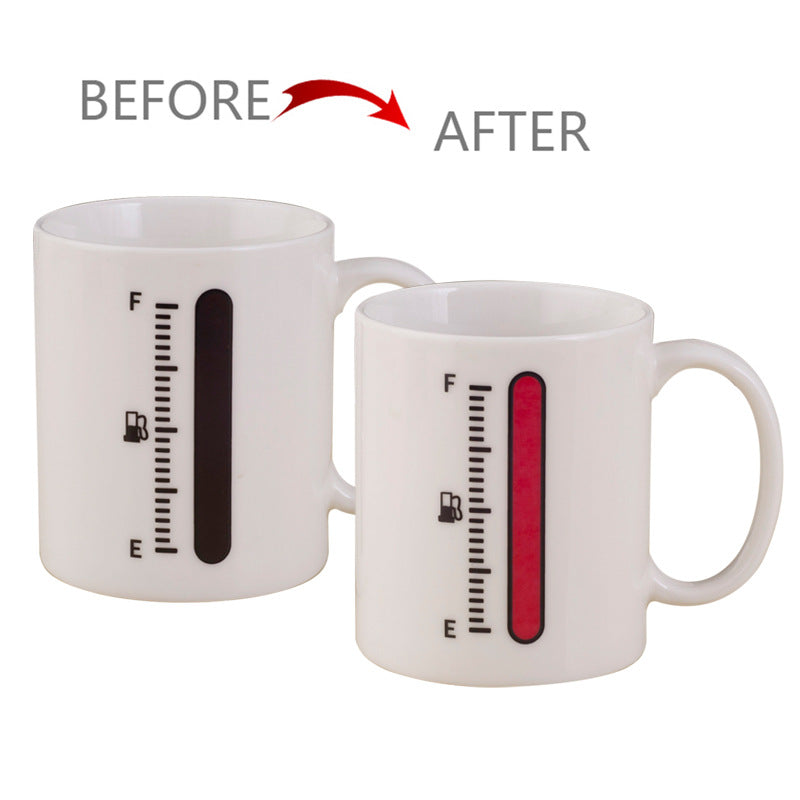 Heat-Reveal Color-Changing Mug