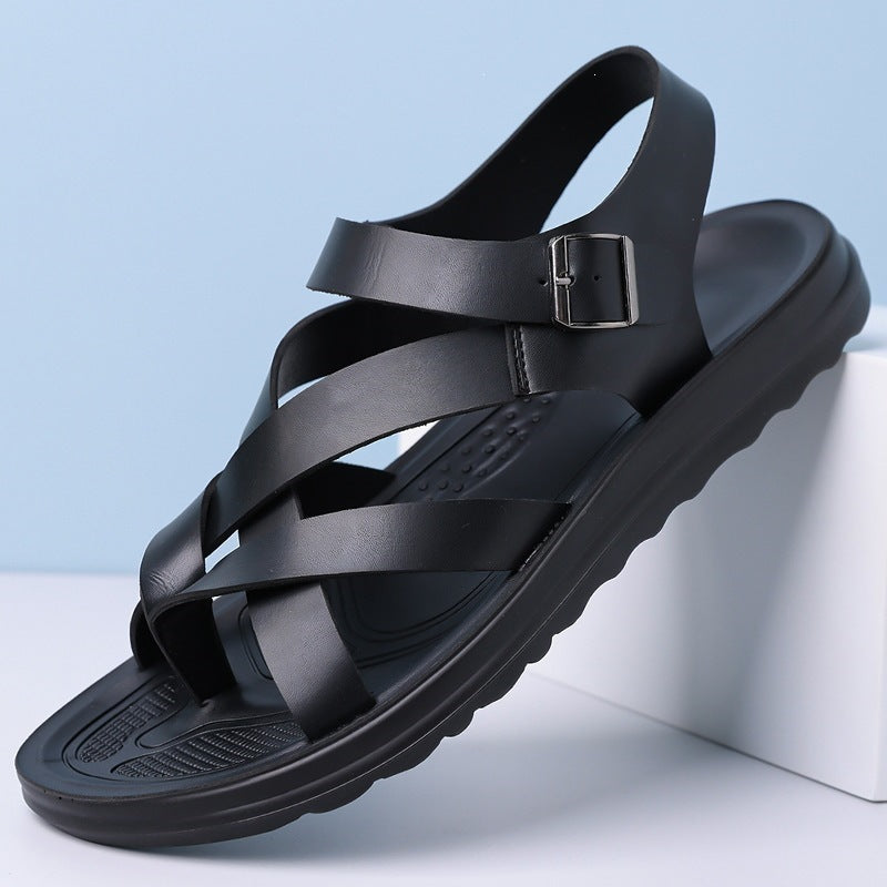 Men's Leather Comfort Sandals