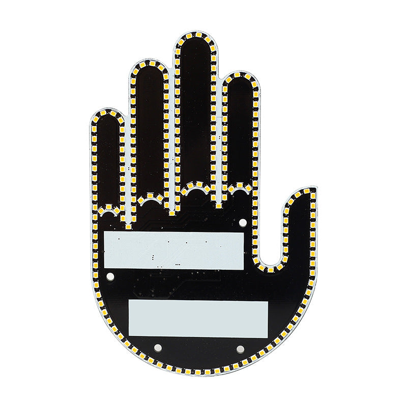 Multifunctional In-Car Gesture Warning Light