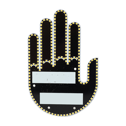 Multifunctional In-Car Gesture Warning Light