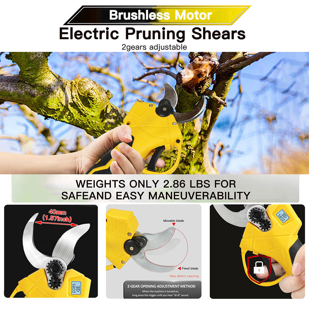 18V Cordless Electric Pruning Shears