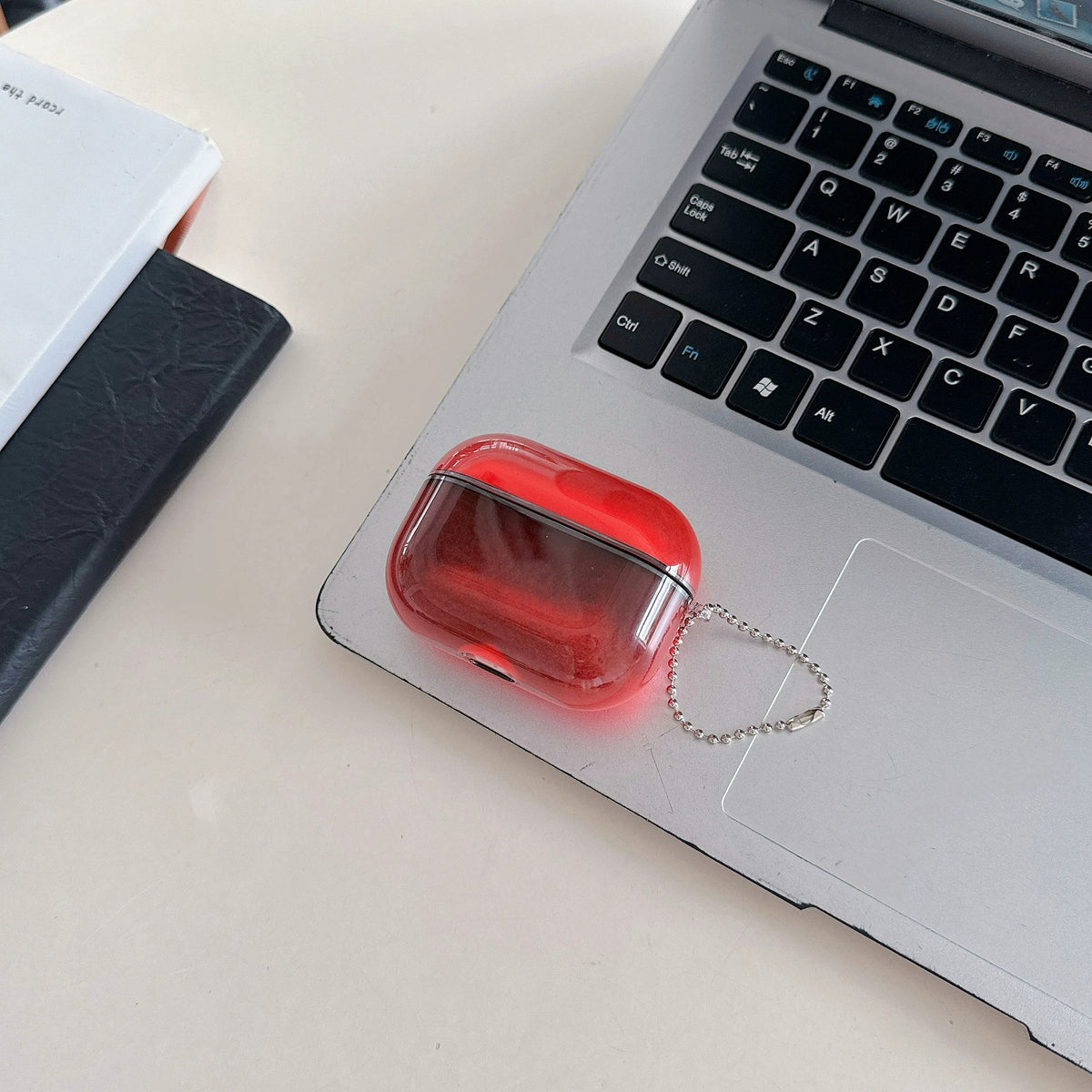 Luminous Plush Earbud Case Cover