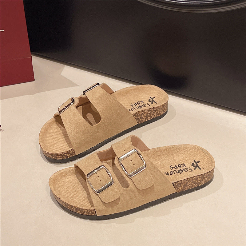 Men's Double Buckle Comfort Sandals