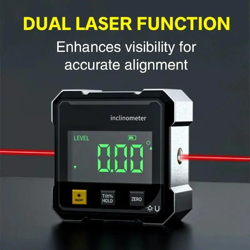 Rechargeable Laser Digital Inclinometer