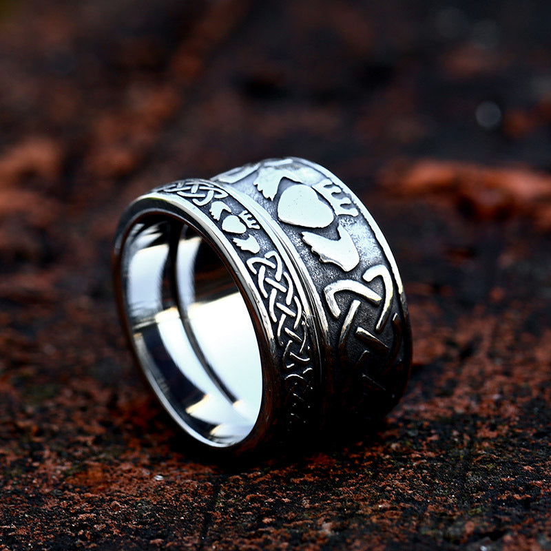 Viking-Celtic Knot Ring