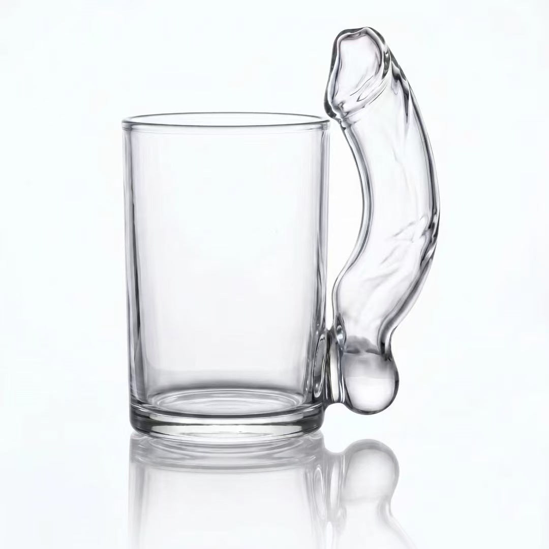 Cheeky Sculpted Handle Mug
