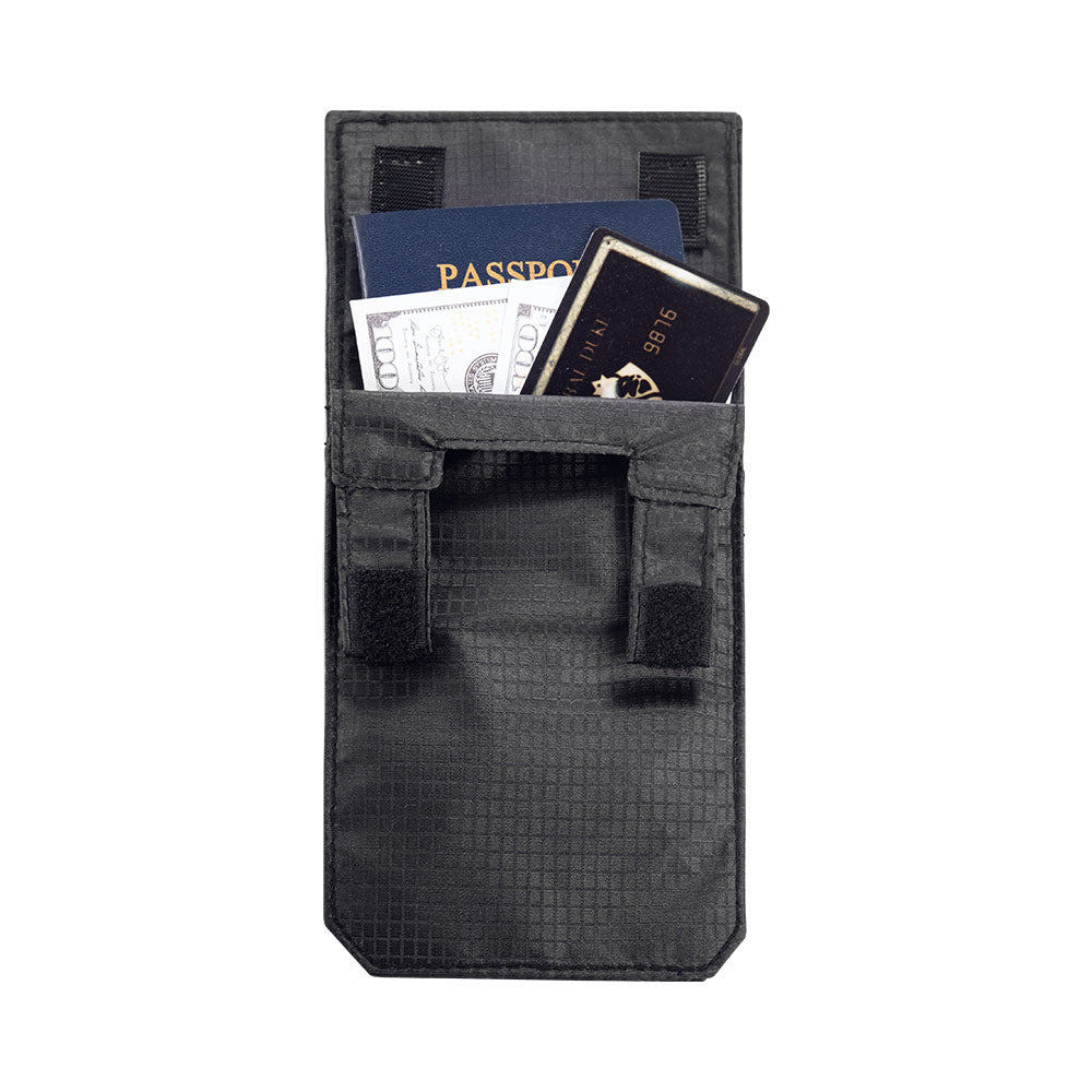 Belt-Mounted Passport & Money Pouch