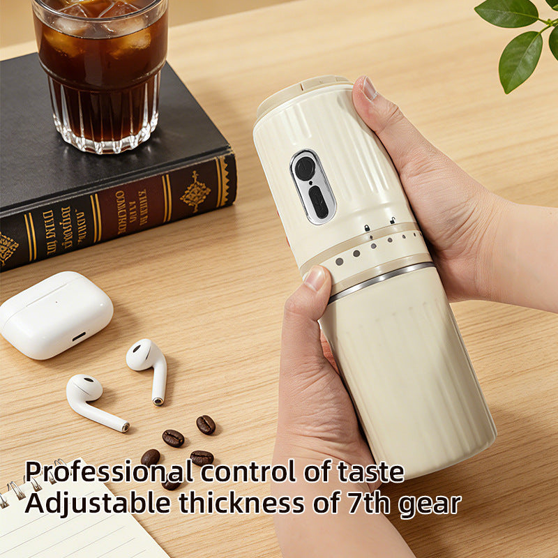 Portable Coffee Grinder & Brewer